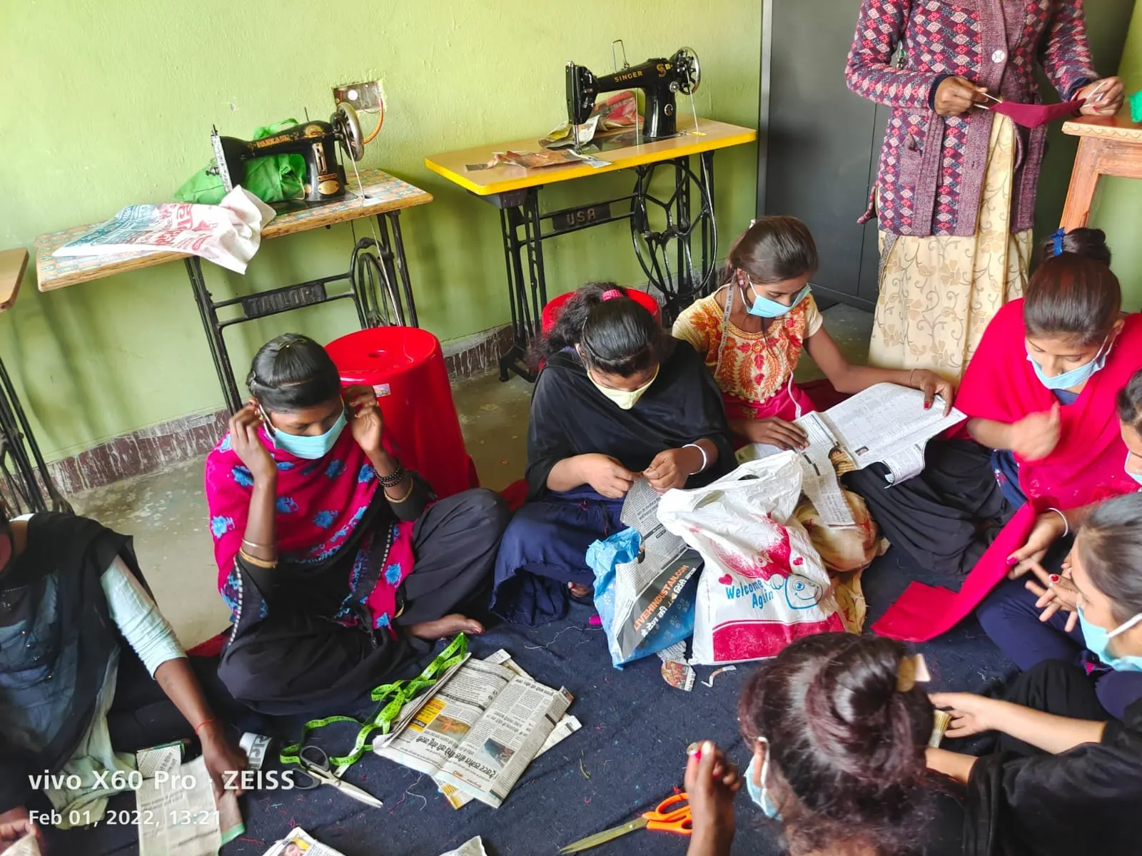 A Bodhgaya community group supported by the BDA.